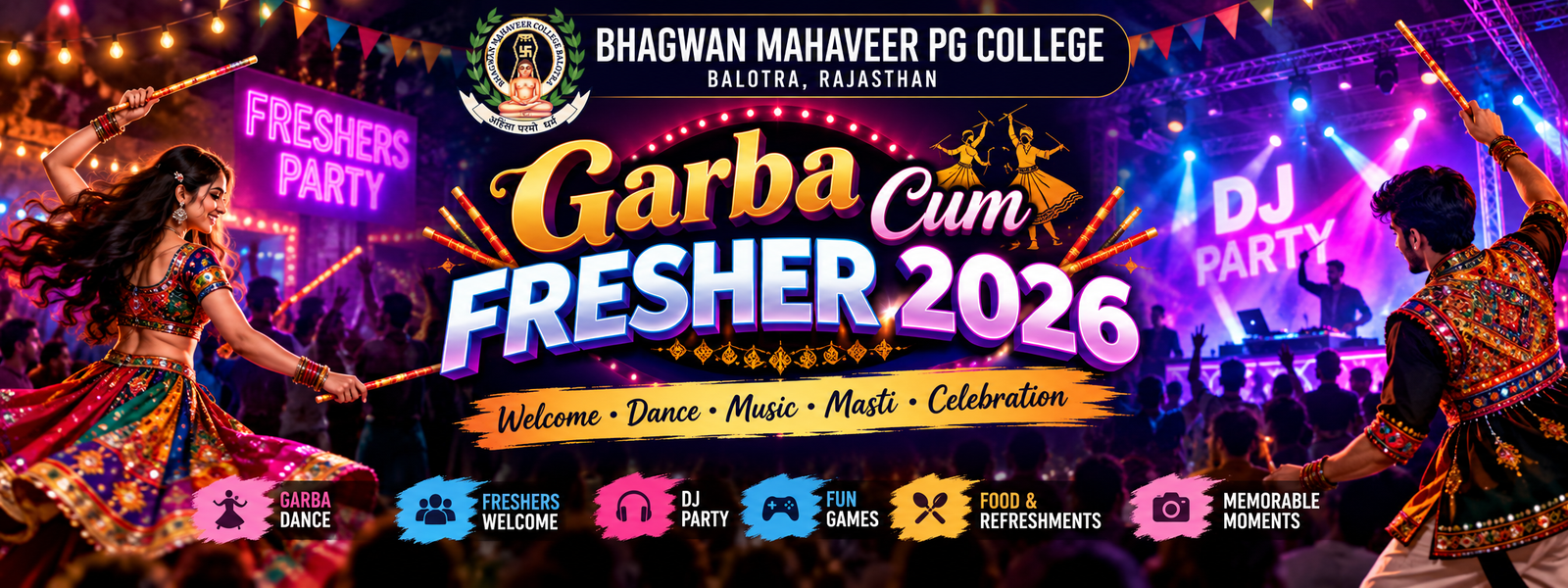 Garba Cum Fresher 2026
